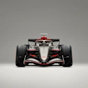 Indoor studio shot, exterior, front view